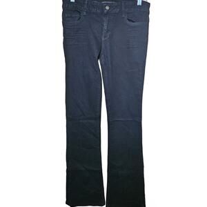 Black Mini Flare Jeans Size 29W